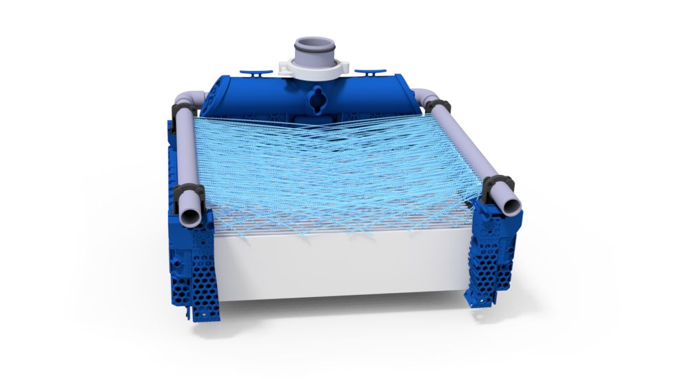 Ceramic flat sheet membrane - CERAFILTEC - illustration sprinkler